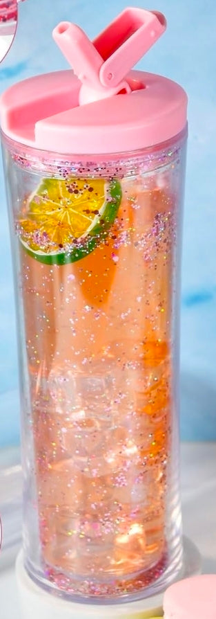 25oz sports bottle snowglobe tumbler