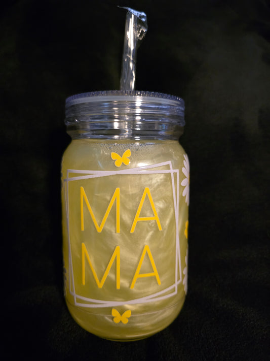 20oz mama flower tumbler