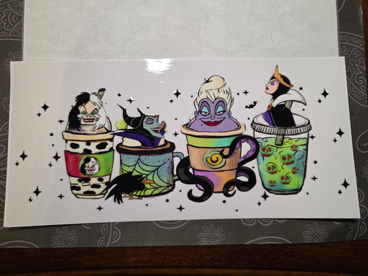 #58 Dis Villain Coffee Decal