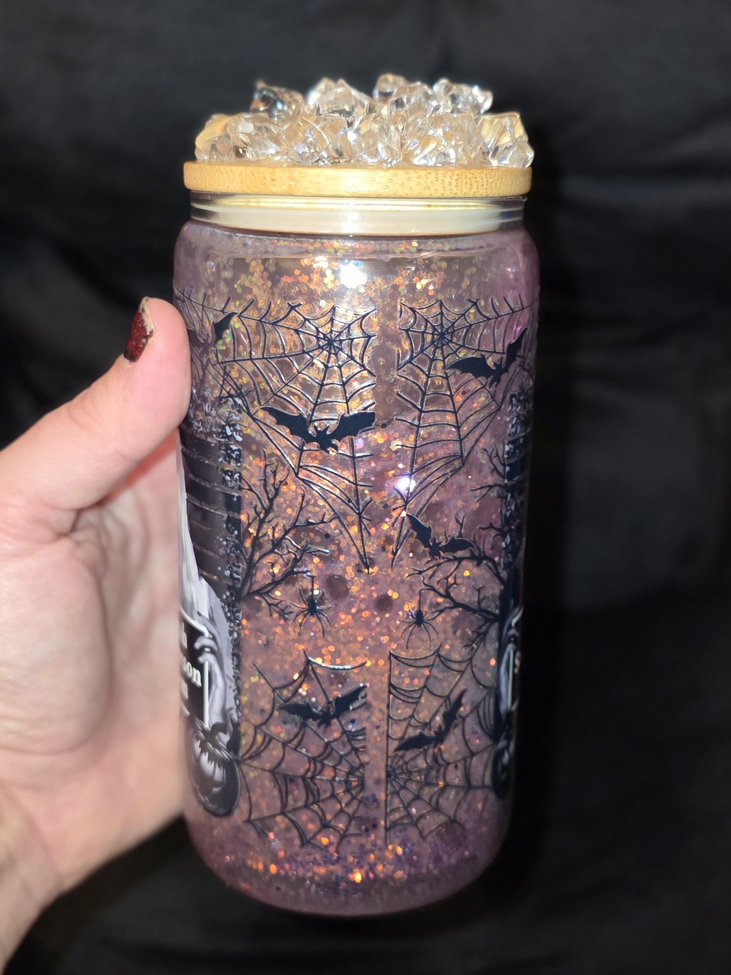 Sandersons Bad Girls More Fun 16oz Glass Tumbler