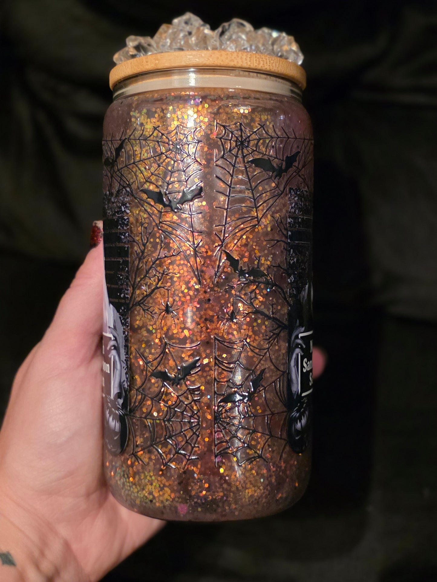 Sandersons Bad Girls More Fun 16oz Glass Tumbler