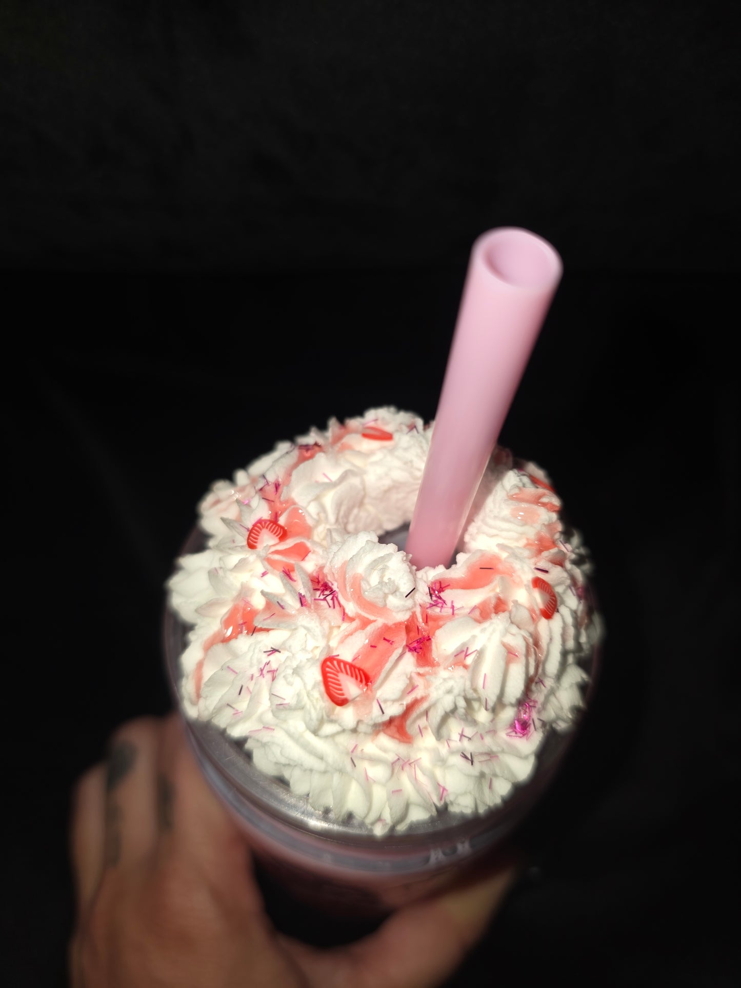 strawberry milkshake tumbler