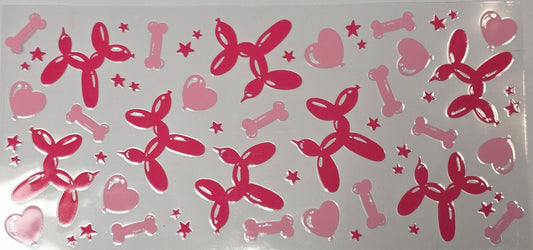 #9 pink balloon dogs