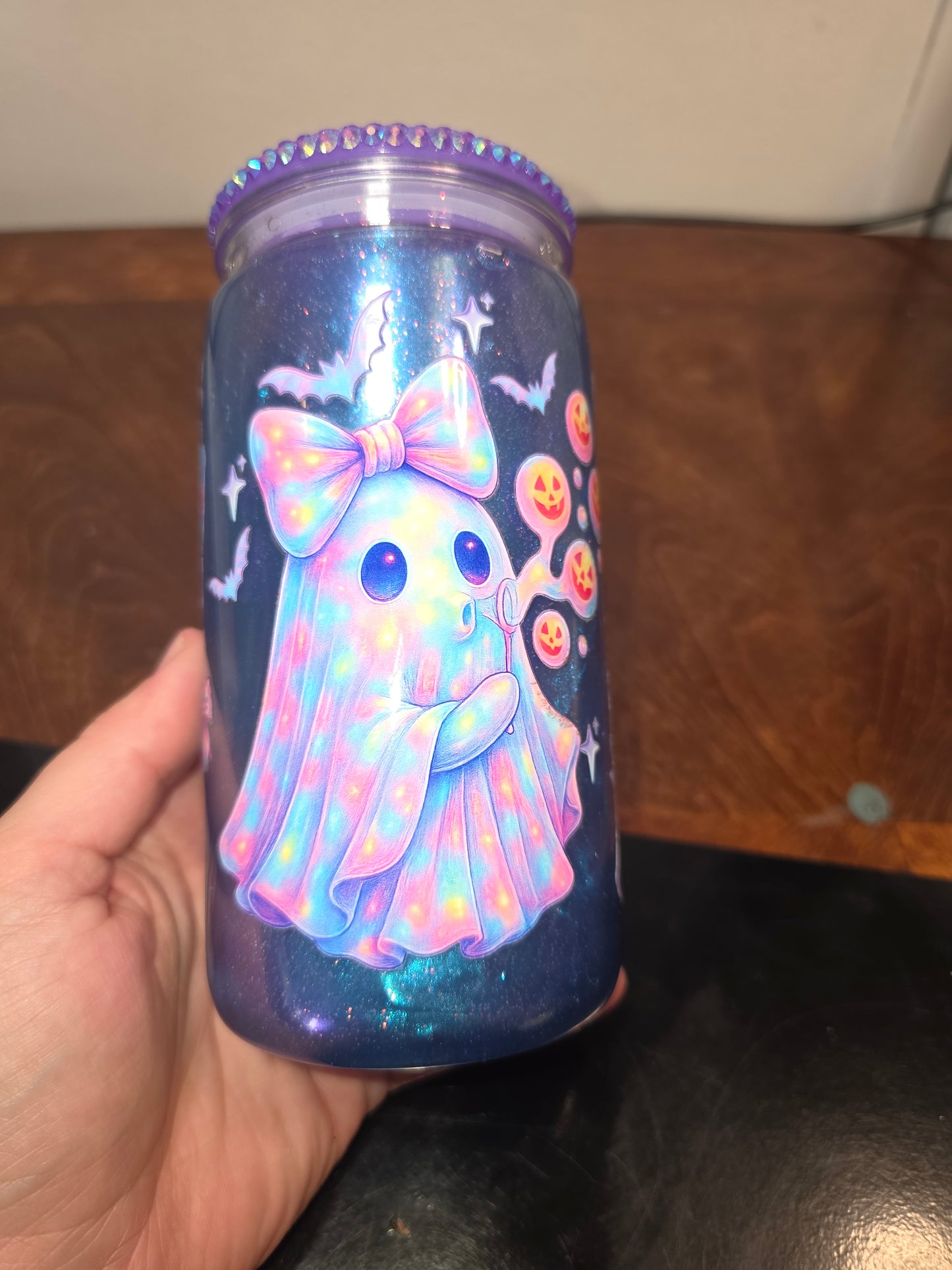 Cute bubble ghost