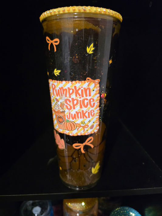 Pre made 24oz Snowglobe