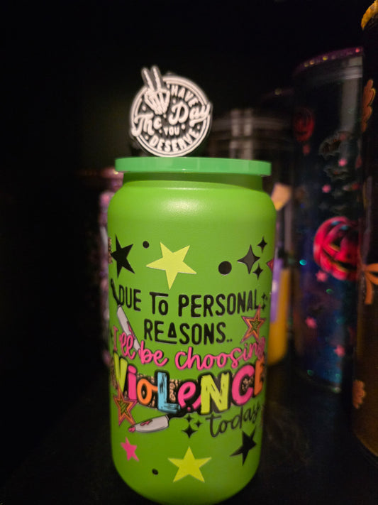 Pre-made 16oz stainless steel